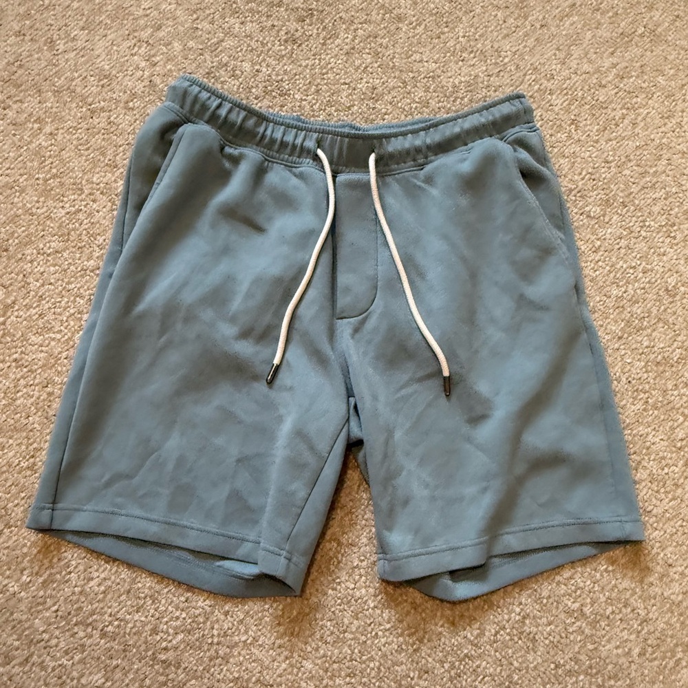 Men's Blue Casual Shorts